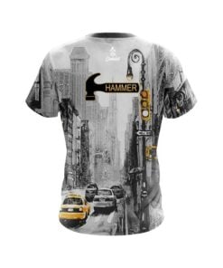 Alternative view of Hammer New York Taxi CoolWick Bowling Jersey