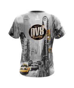 Alternative view of DV8 New York Taxi CoolWick Bowling Jersey