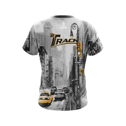 Track New York Taxi CoolWick Bowling Jersey - Image 2