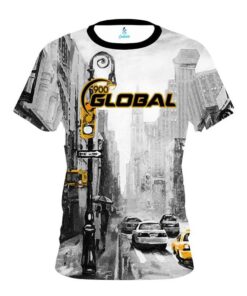 900 Global New York Taxi CoolWick Bowling Jersey