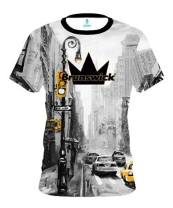 Brunswick New York Taxi CoolWick Bowling Jersey
