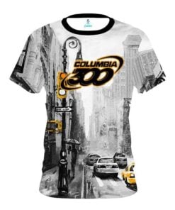 Columbia 300 New York Taxi CoolWick Bowling Jersey