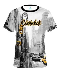 Signature Coolwick logo New York Taxi Bowling Jersey