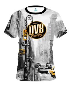 DV8 New York Taxi CoolWick Bowling Jersey