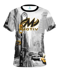 Motiv New York Taxi CoolWick Bowling Jersey