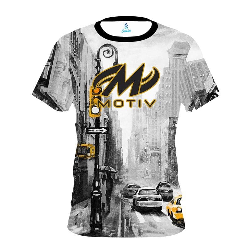 Motiv New York Taxi CoolWick Bowling Jersey
