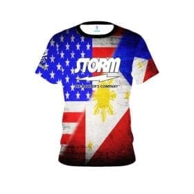 Storm USA Philippines Flag CoolWick Bowling Jersey