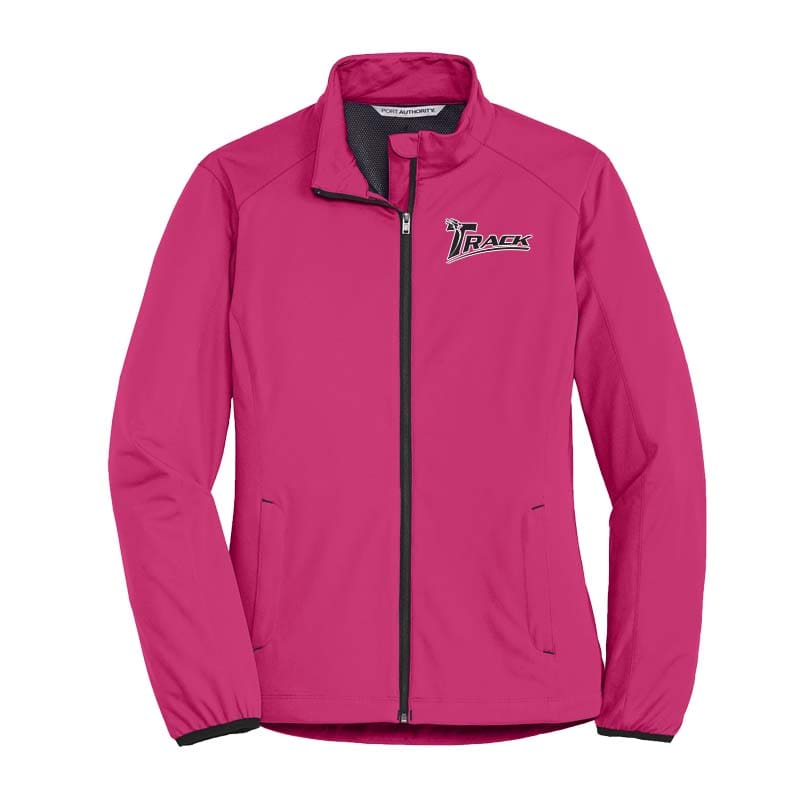 Track Women's Total Gear Active Soft Shell Jacket Pink