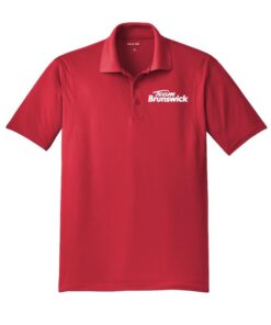 Brunswick Mens Tall Sport-Tek Red Polo Bowling Shirt