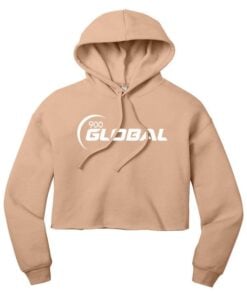 900 Global Women’s Peach CoolWick Sponge Cropped Bowling Hoodie