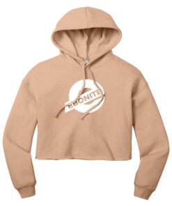 Ebonite Women’s Peach CoolWick Sponge Cropped Bowling Hoodie