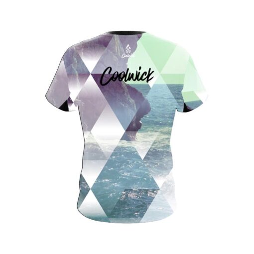 Signature Coolwick Logo Geometric Ocean Bowling Jersey - Image 2
