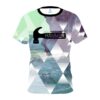 Hammer Geometric Ocean CoolWick Bowling Jersey