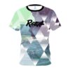 Radical Geometric Ocean CoolWick Bowling Jersey