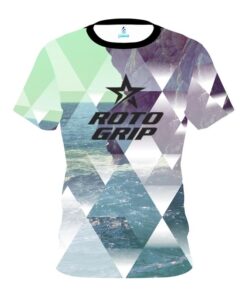 Roto Grip Geometric Ocean CoolWick Bowling Jersey