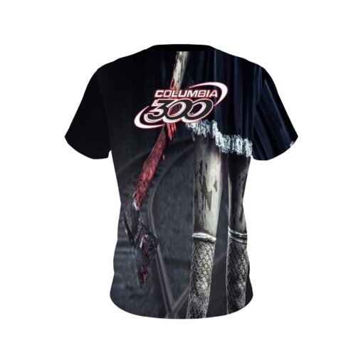 Columbia 300 Halloween Axe Coolwick Bowling Jersey - Image 2