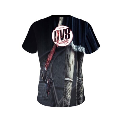 DV8 Halloween Axe Coolwick Bowling Jersey - Image 2