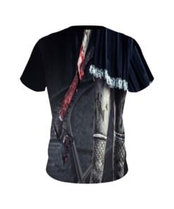 Alternative view of Plain Halloween Axe Coolwick Bowling Jersey