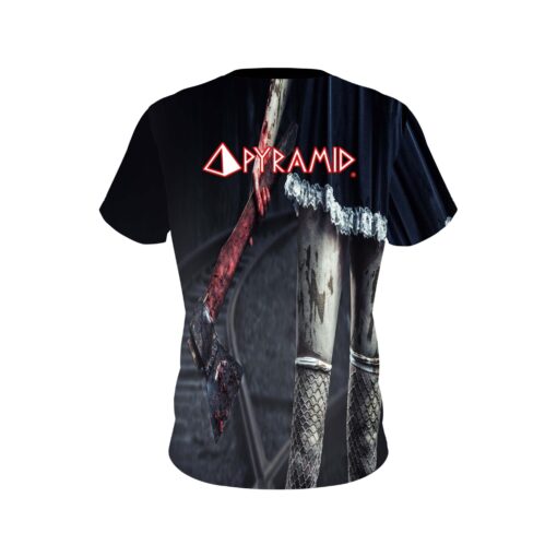 Pyramid Halloween Axe Coolwick Bowling Jersey - Image 2