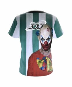 Alternative view of Columbia 300 Halloween Creepy Clown Coolwick Bowling Jersey
