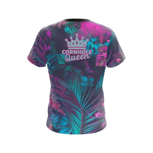 Tropical Jungle Cornhole Queen Coolwick Jersey - Image 2