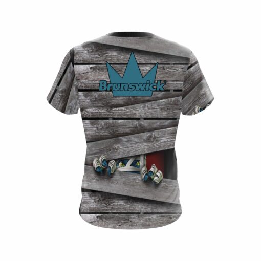 Brunswick Halloween Peek A Boo Monster Coolwick Bowling Jersey - Image 2