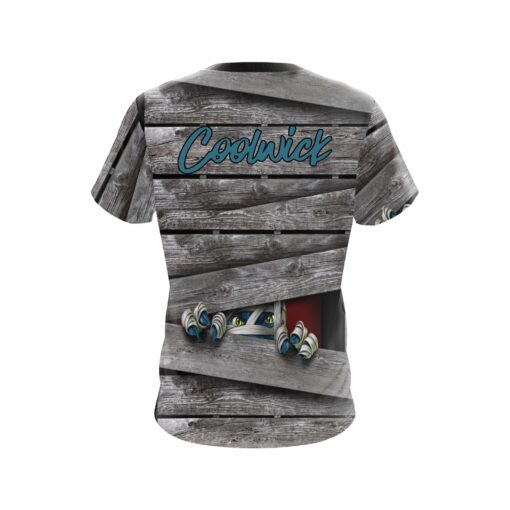 Signature Halloween Peek A Boo Monster Coolwick Bowling Jersey - Image 2