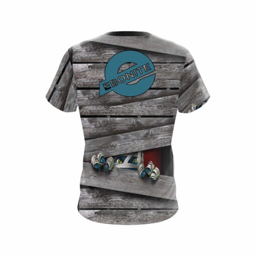 Ebonite Halloween Peek A Boo Monster Coolwick Bowling Jersey - Image 2