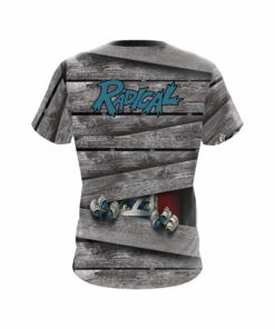 Alternative view of Radical Halloween Peek A Boo Monster Coolwick Bowling Jersey