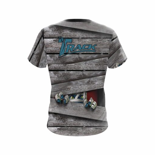 Track Halloween Peek A Boo Monster Coolwick Bowling Jersey - Image 2