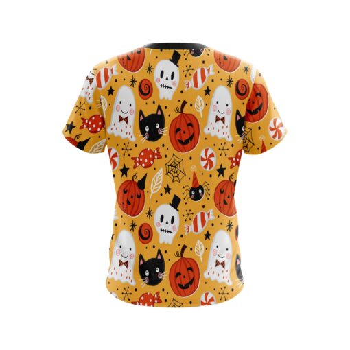 Plain Halloween Candy Coolwick Bowling Jersey - Image 2