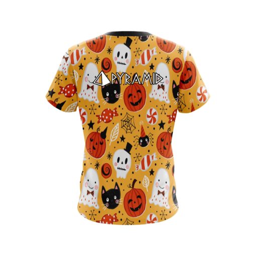 Pyramid Halloween Candy Coolwick Bowling Jersey - Image 2