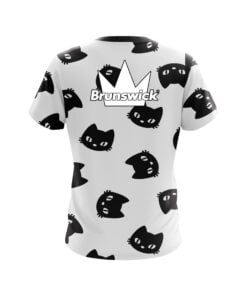 Alternative view of Brunswick Halloween Black Cats Coolwick Bowling Jersey