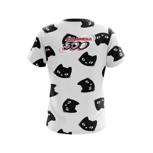 Columbia 300 Halloween Black Cats Coolwick Bowling Jersey - Image 2