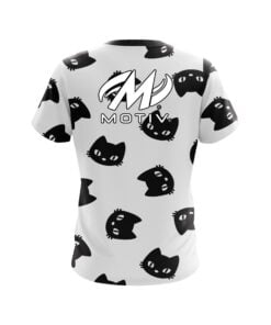 Alternative view of Motiv Halloween Black Cats Coolwick Bowling Jersey