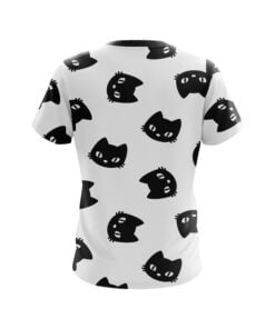 Alternative view of Plain Halloween Black Cats Coolwick Bowling Jersey