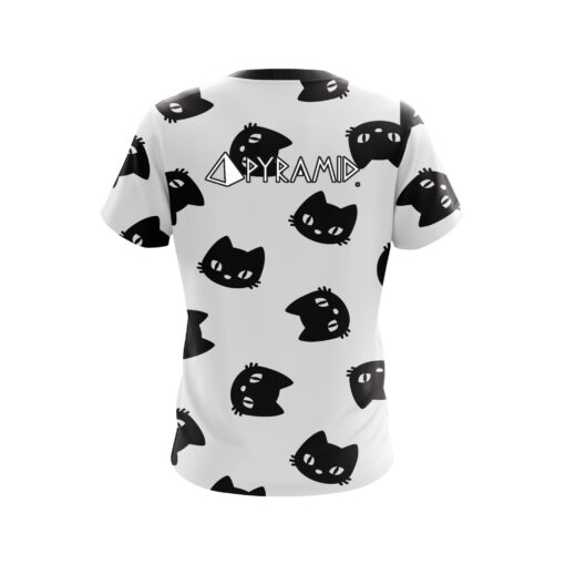 Pyramid Halloween Black Cats Coolwick Bowling Jersey - Image 2