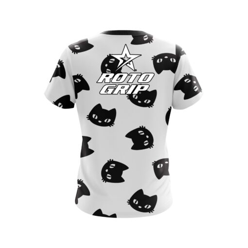 Roto Grip Halloween Black Cats Coolwick Bowling Jersey - Image 2