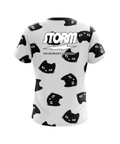 Alternative view of Storm Halloween Black Cats Coolwick Bowling Jersey