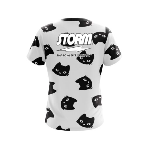 Storm Halloween Black Cats Coolwick Bowling Jersey - Image 2