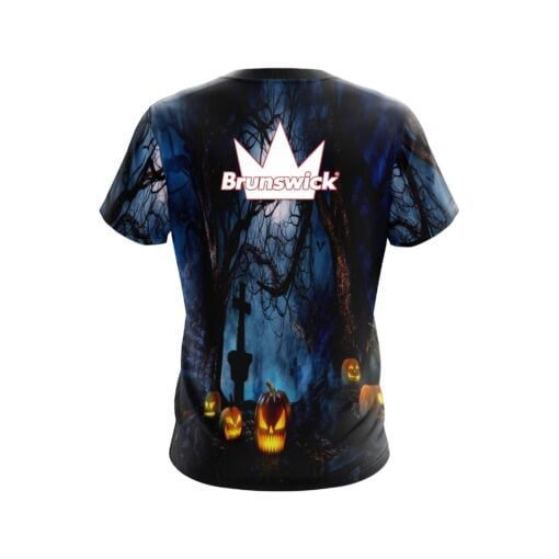Brunswick Halloween Pumpkin Alley Coolwick Bowling Jersey - Image 2
