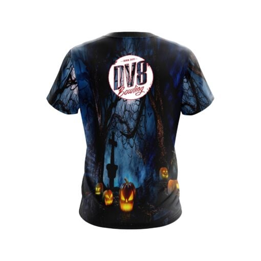 DV8 Halloween Pumpkin Alley Coolwick Bowling Jersey - Image 2