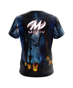 Alternative view of Motiv Halloween Pumpkin Alley Coolwick Bowling Jersey