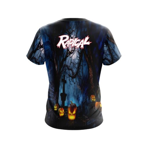 Radical Halloween Pumpkin Alley Coolwick Bowling Jersey - Image 2