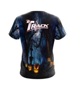 Alternative view of Track Halloween Pumpkin Alley Coolwick Bowling Jersey