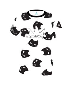 Brunswick Halloween Black Cats Coolwick Bowling Jersey