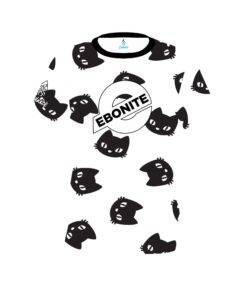 Ebonite Halloween Black Cats Coolwick Bowling Jersey