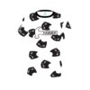 Hammer Halloween Black Cats Coolwick Bowling Jersey