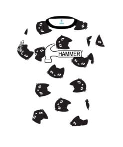 Hammer Halloween Black Cats Coolwick Bowling Jersey