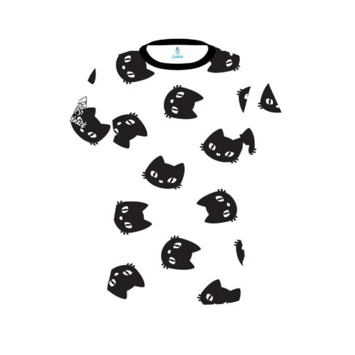 Plain Halloween Black Cats Coolwick Bowling Jersey